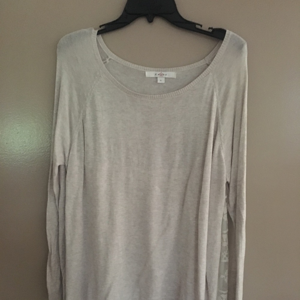 Cream sweater